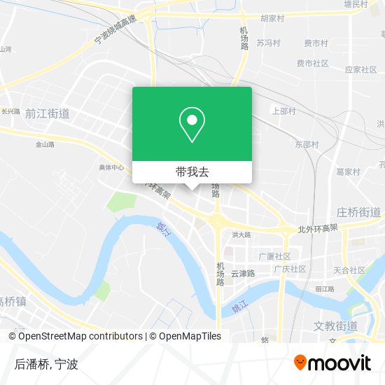 后潘桥地图