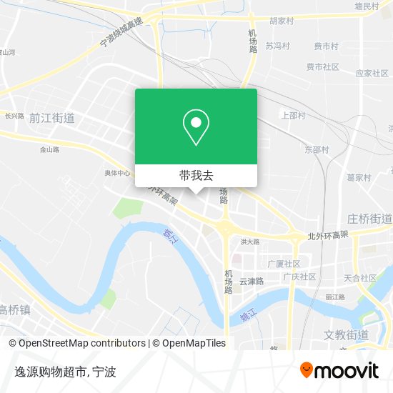 逸源购物超市地图
