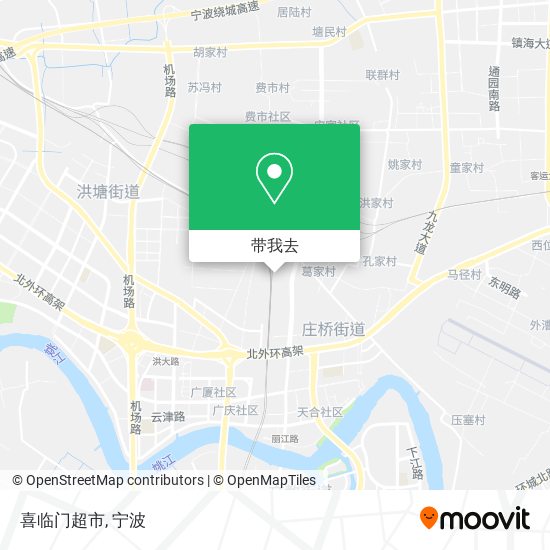 喜临门超市地图