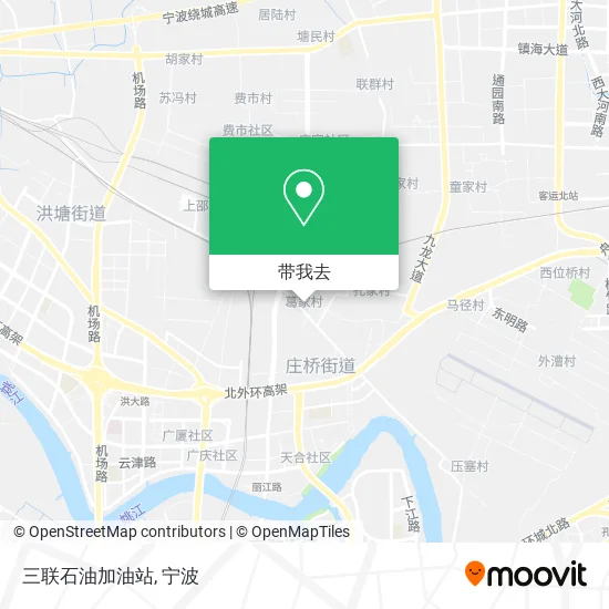 三联石油加油站地图