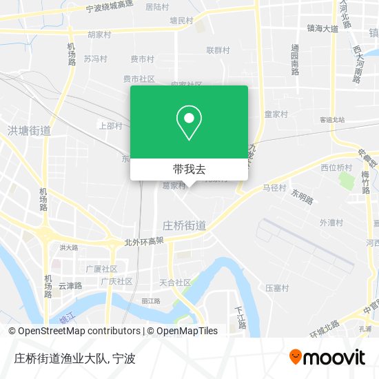 庄桥街道渔业大队地图