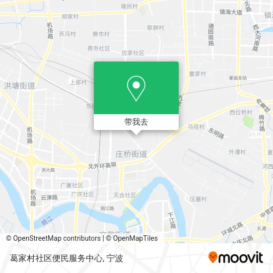 葛家村社区便民服务中心地图
