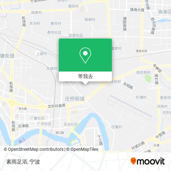 素雨足浴地图