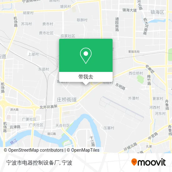 宁波市电器控制设备厂地图