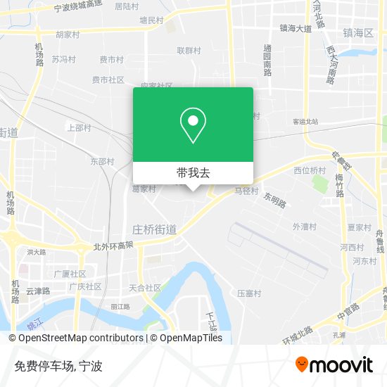 免费停车场地图