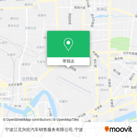 宁波江北兴欣汽车销售服务有限公司地图