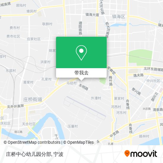 庄桥中心幼儿园分部地图