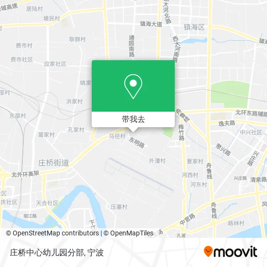 庄桥中心幼儿园分部地图