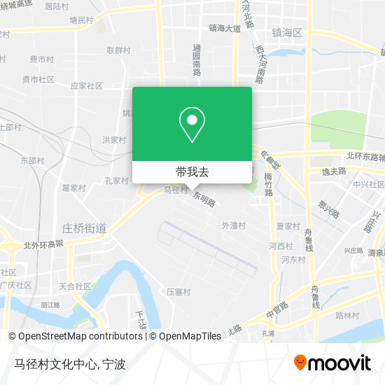 马径村文化中心地图