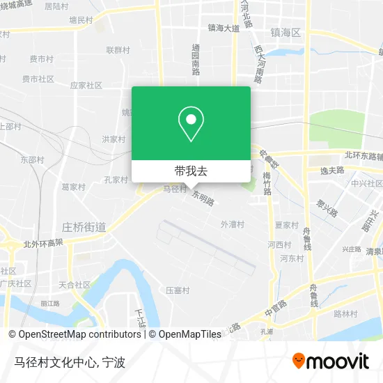 马径村文化中心地图