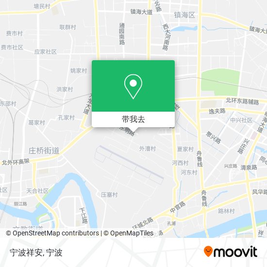 宁波祥安地图