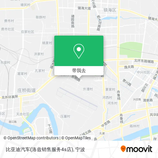 比亚迪汽车(洛兹销售服务4s店)地图