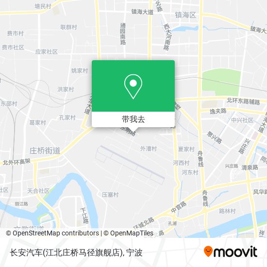 长安汽车(江北庄桥马径旗舰店)地图