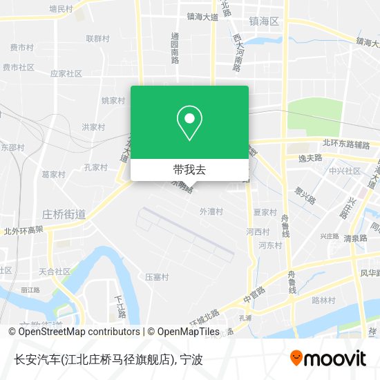 长安汽车(江北庄桥马径旗舰店)地图