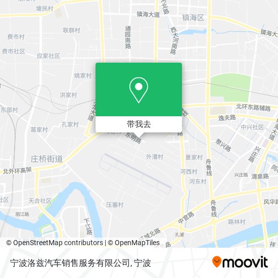 宁波洛兹汽车销售服务有限公司地图