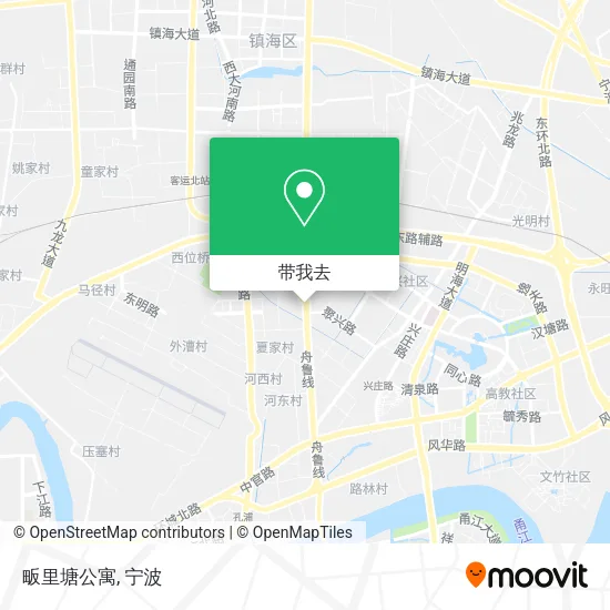 畈里塘公寓地图