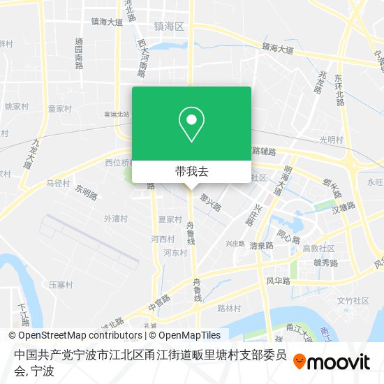 中国共产党宁波市江北区甬江街道畈里塘村支部委员会地图