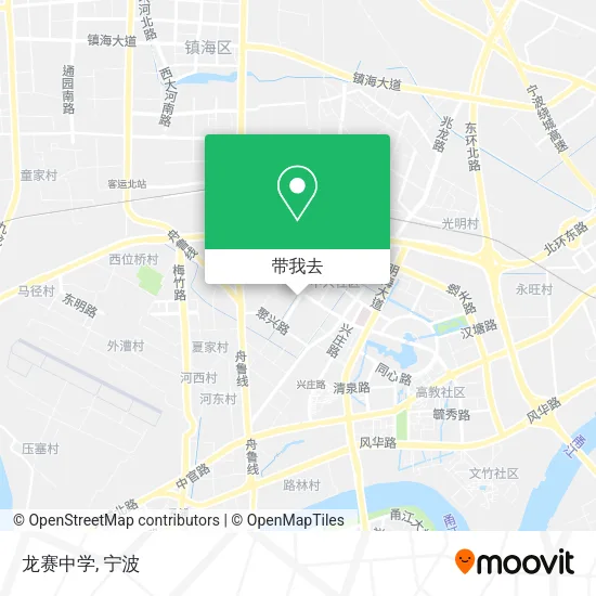 龙赛中学地图