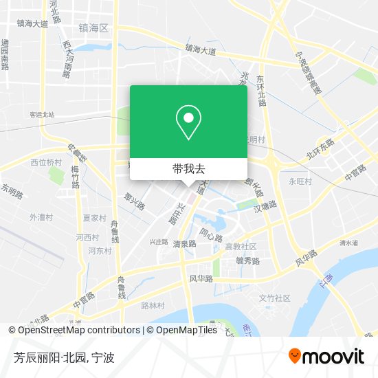 芳辰丽阳·北园地图