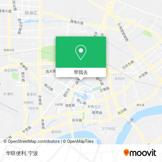 华联便利地图