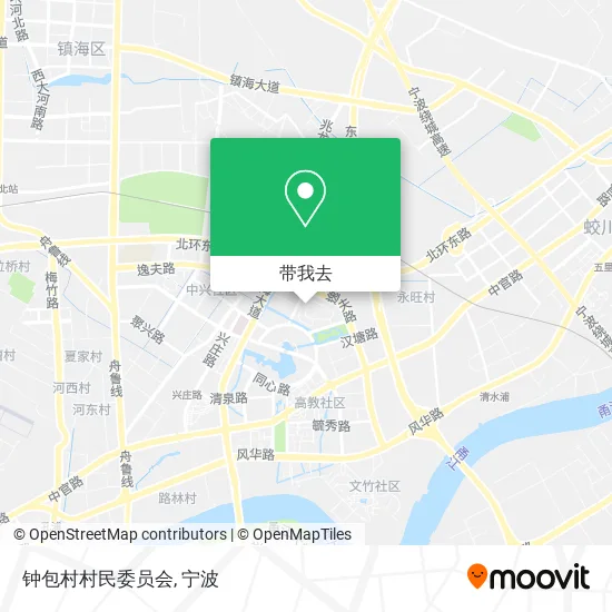 钟包村村民委员会地图