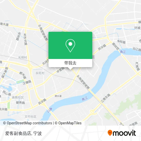 爱客副食品店地图