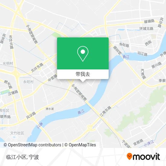 临江小区地图