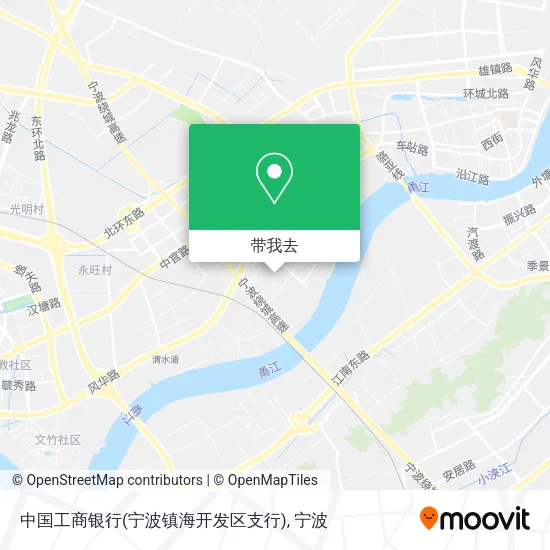 中国工商银行(宁波镇海开发区支行)地图