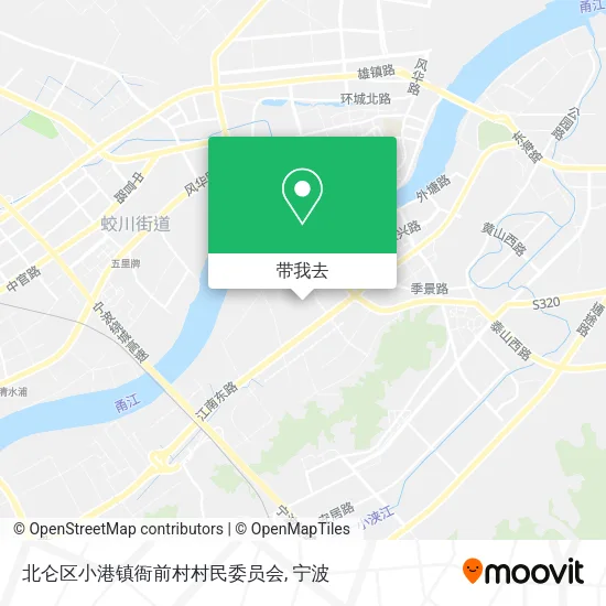 北仑区小港镇衙前村村民委员会地图