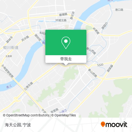 海天公园地图