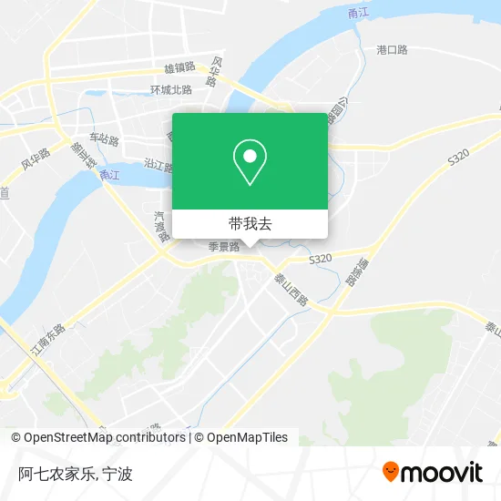 阿七农家乐地图