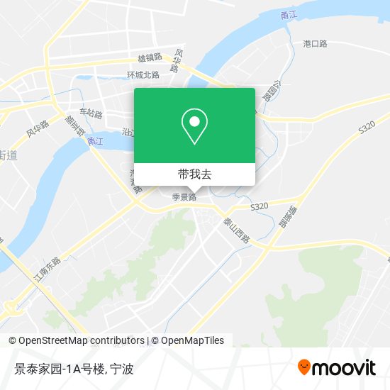 景泰家园-1A号楼地图
