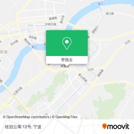 桂冠公寓-12号地图