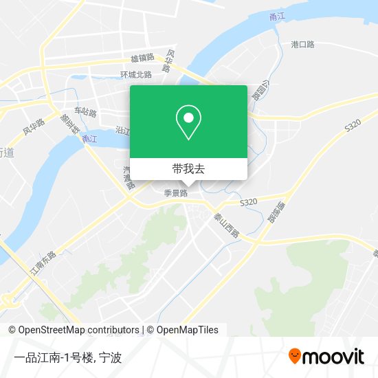 一品江南-1号楼地图