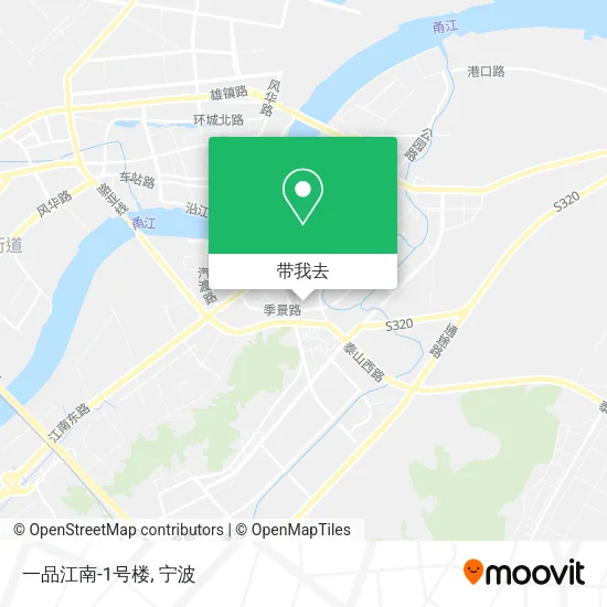 一品江南-1号楼地图