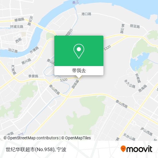 世纪华联超市(No.958)地图