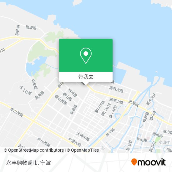 永丰购物超市地图