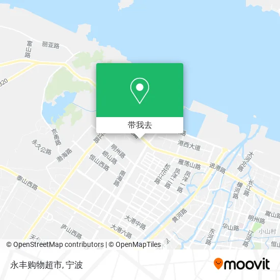 永丰购物超市地图