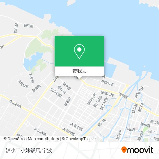 泸小二小妹饭店地图