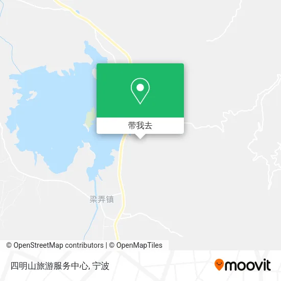 四明山旅游服务中心地图
