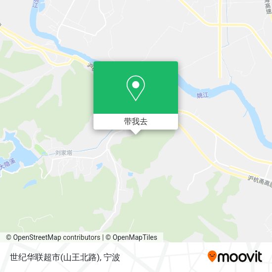 世纪华联超市(山王北路)地图