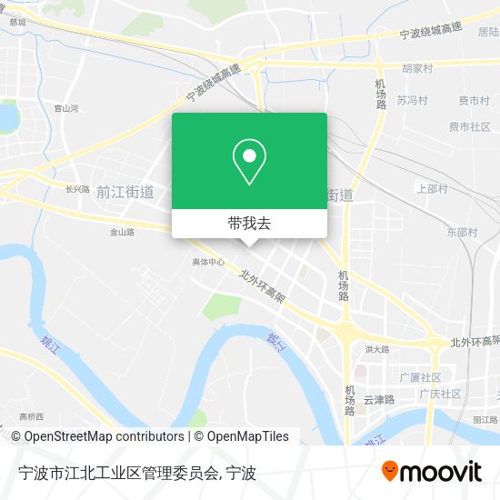 宁波市江北工业区管理委员会地图