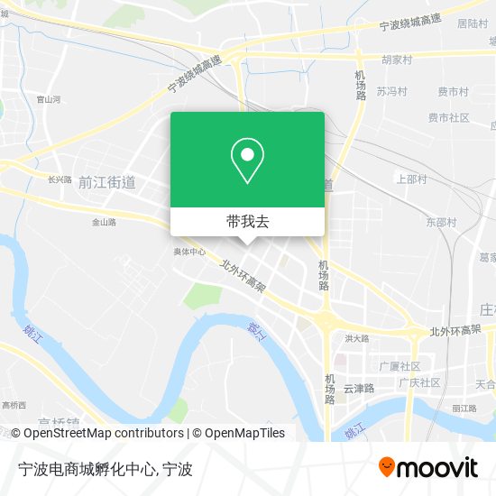 宁波电商城孵化中心地图