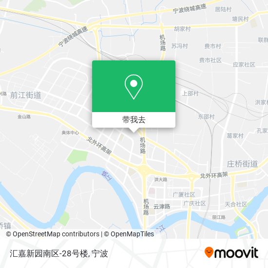 汇嘉新园南区-28号楼地图
