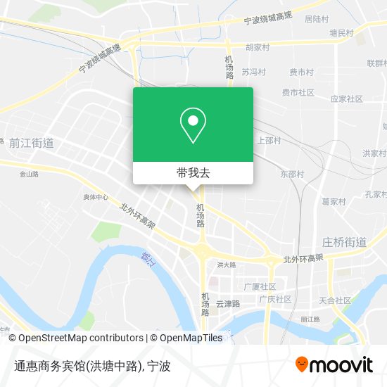 通惠商务宾馆(洪塘中路)地图