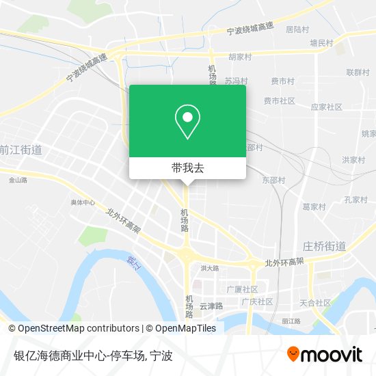 银亿海德商业中心-停车场地图