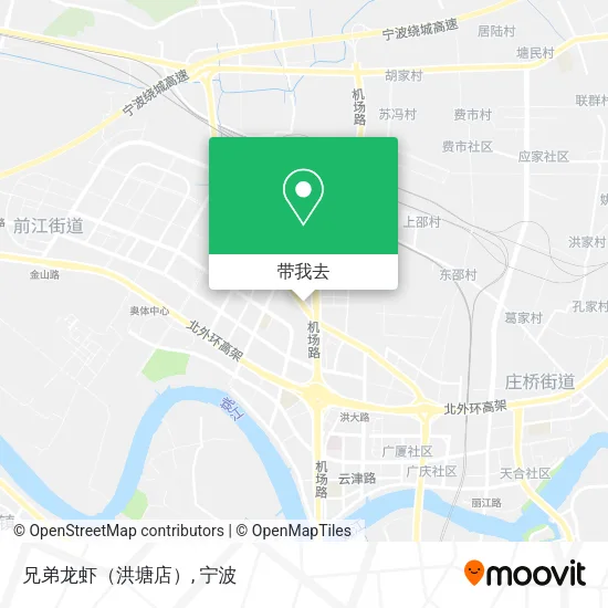 兄弟龙虾（洪塘店）地图