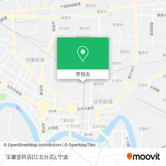 宝馨堂药店(江北分店)地图