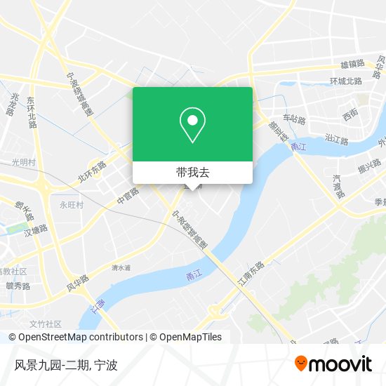 风景九园-二期地图
