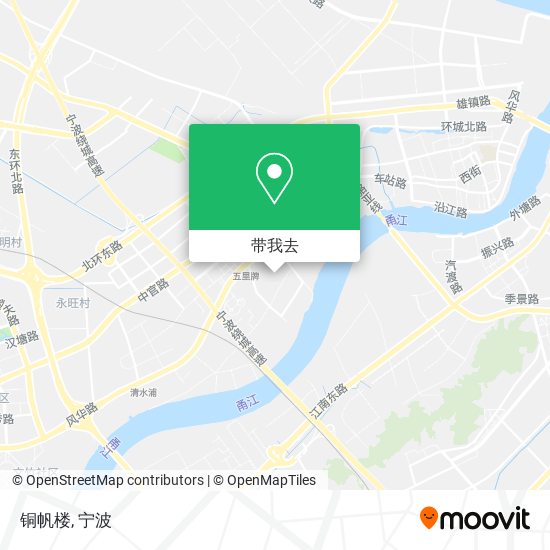 铜帆楼地图
